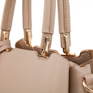 Nude Two-Way Tote Bag (Handheld & Crossbody)