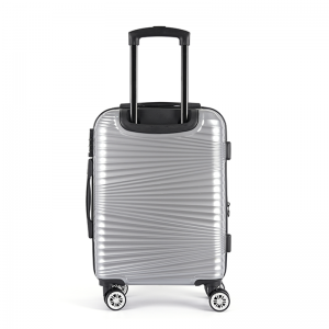 PP luggage with spinner wheels carry on suitcase wholesale