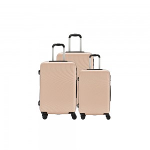 Poggyászkészletek Hardshell ABS-ből készült Utazási poggyászkészletek Bőrönd