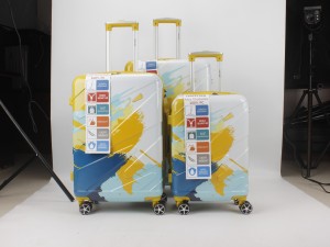 トロリーケース荷物旅行バッグとハードスーツケース ABS PC 機内持ち込み手荷物