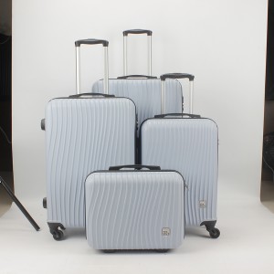 Новый дизайн, наборы багажа, 3 шт., чемоданы из АБС-пластика, дорожные наборы багажа