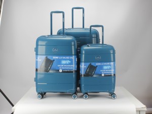 20 tum 24 tum 28 tum Cool Bagage 3-delat Set Spinner Expanderbar PP resväska