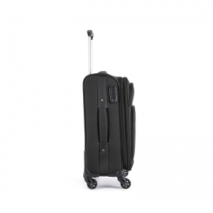 Fabric suitcase with wheels soft case supplier