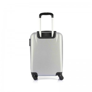 ABS luggage manufacturer checked suitcase with wheels