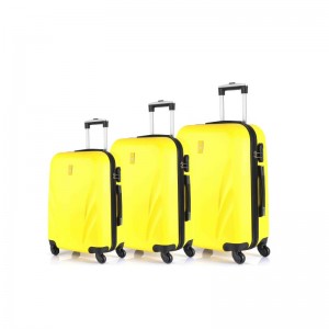 Xe đẩy hành lý ABS Bộ hành lý du lịch kinh doanh lăn bánh