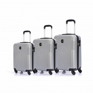ABS trolley case with wheels luggage manufacture