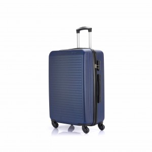 Luggage 3pcs sets metal trolley bags luggage