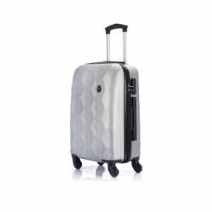 ABS utazási poggyászfeladott bőrönd