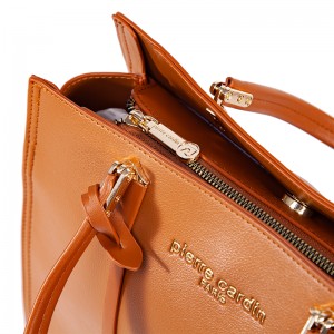 Camel Two-Way Tote Bag (Handheld & Crossbody)