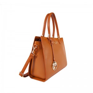 Camel Two-Way Tote Bag (Handheld & Crossbody)