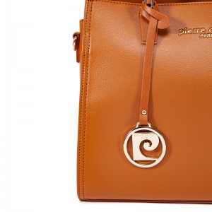 Camel Two-Way Tote Bag (Handheld & Crossbody)
