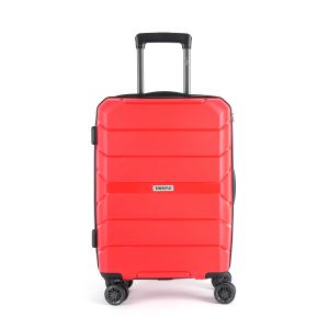 PP luggage with spinner wheels trolley case