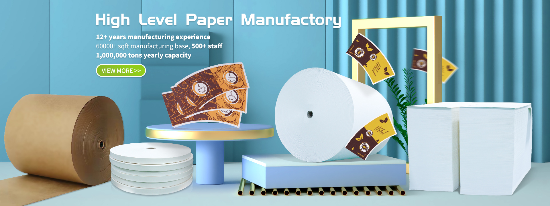 paper raw materail factory 