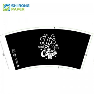 Paper Cup Raw Material Paper Fans Waterproof
