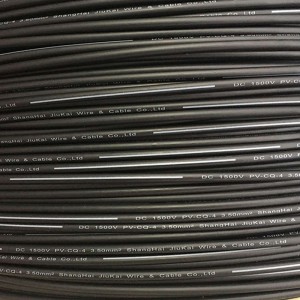 Japanese Standard PSE Approved XLPE Insulated Solar DC Cable (HCV)