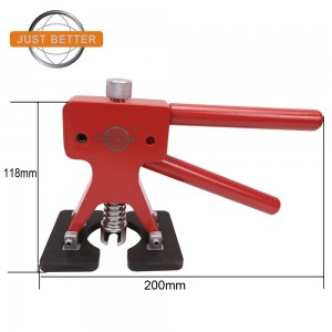 Paintless Dent Repair Tools Glue Puller Dent Removal Tools Red Dent Lifter With Red Handle Glue Tabs Set