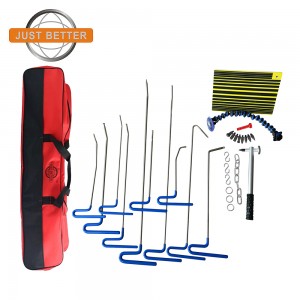 PDR Hook Rods Auto Body Dent Repair kits Hail Damage Removal Hook Rods Tools