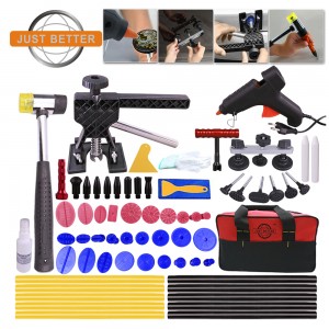 Auto Dent Puller Kit Dent Remover Tools Paintless Dent Repair Kit Dent Lifter Puller for Car Large & Small Ding Hail Dent Removal