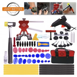 Adjustable Dent Remover Tools Paintless Dent Repair Kit Dent Lifter Puller for Car Ding Hail Dent Removal