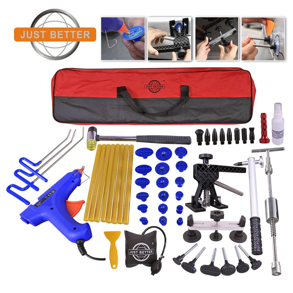 Paintless Dent Repair Tools Pdr Hooks Dent Puller Kit for Car Dent Removal, Minor Dents, Door Dings Featured Image