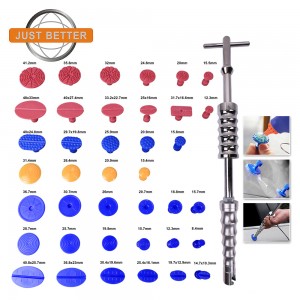 Paintless Dent Repair Tools with Dent Removal Pulling Tabs Car Dent Puller for Car Body