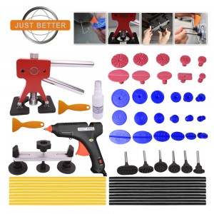 Auto Dent Puller Kit – Dent Remover Tools Paintless Dent Repair Kit Dent Lifter Puller for Car Large & Small Ding Hail Dent Removal