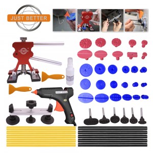 Paintless Dent Repair Tools Dent Remover Tools Dent Lifter Puller for Car Large & Small Ding Hail Dent Removal
