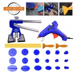 Paintless Dent Repair Tools Mini Lifter Dent Puller Kit Dent Lifter With Glue Tabs Glue Gun Kit