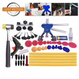 Car Paintless Adjustable Dent Puller Lifter Glue PDR Tool Set Repair Removal Hail Tabs