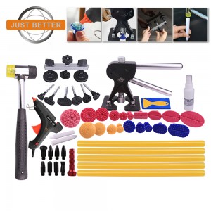 Paintless Dent Repair Tools Smiling Face Dent Lifter Glue PDR Tool Set Repair Removal Hail Tabs