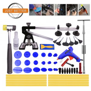Dent Puller Lifter Paintless Car Body Removal Hail Remover Repair Tabs Tool Kit