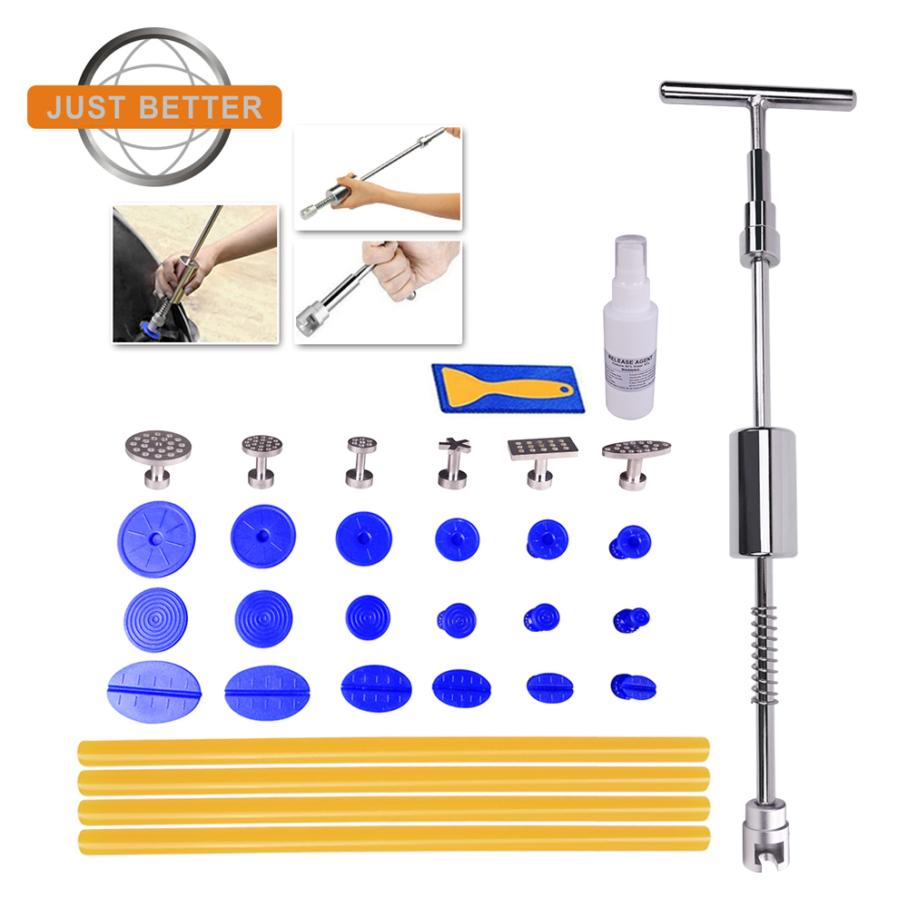 Car Body Paintless Dent Repair Tools Slide Hammer Puller Lifter Hail Removal Featured Image