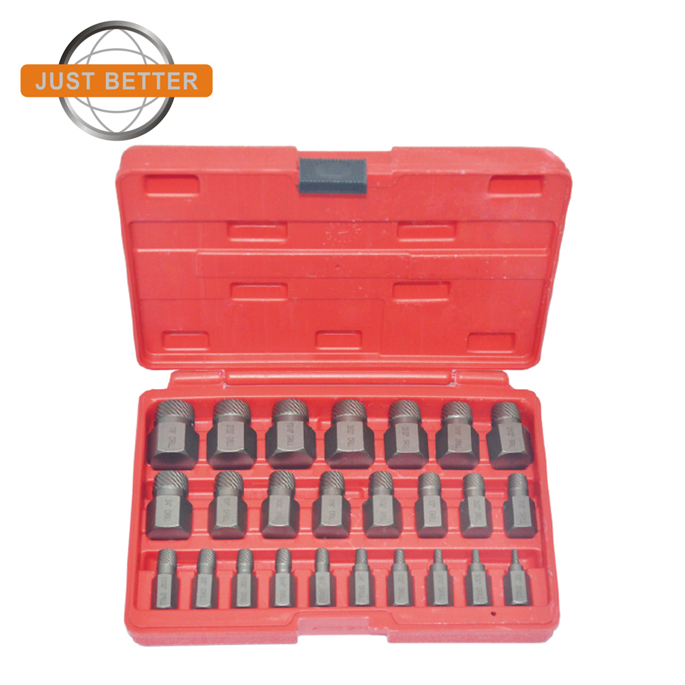 China Gold Supplier for Hail Dent Removal Cost - 25pcs Multi Spline Screw Extrator Set  – Just Better