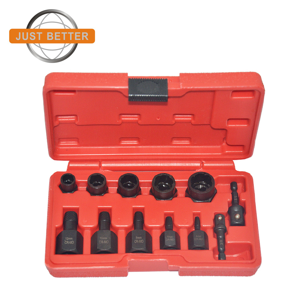 Factory For Auto Hand Tools - 10pcs Multi Spline Screw and Nut Extractor Set  – Just Better