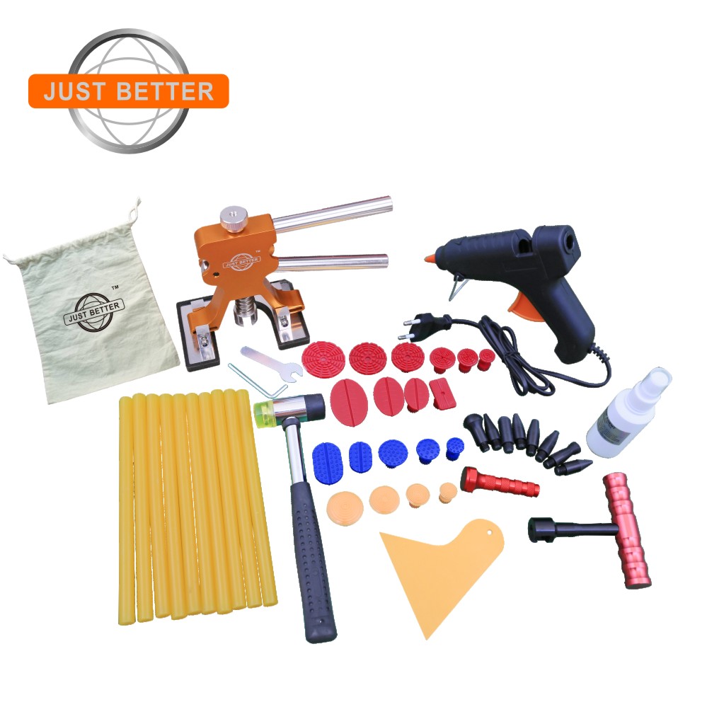 Reasonable price Pdr Glue Gun Kit - Paintless Dent Repair Tools Dent Tool Kit Auto Repair Tool Set  – Just Better
