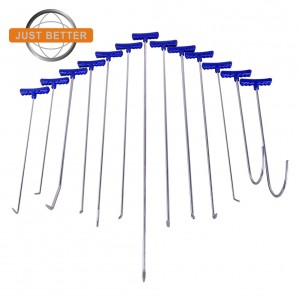 2021 China New Design Precision Pdr Tools - 13pcs Auto Paintless Repair Tools Push Rod Hooks For Car Body Repair   – Just Better