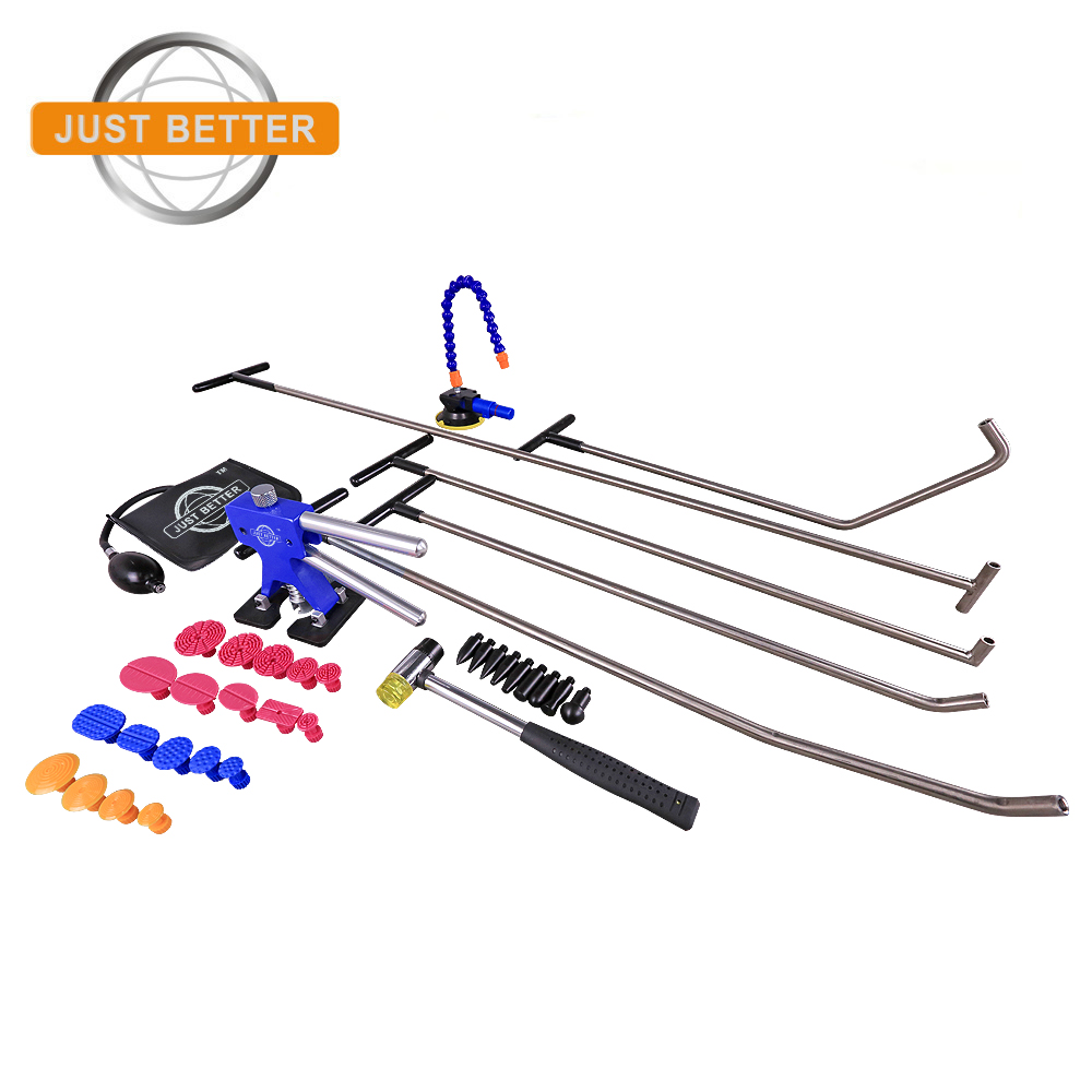 China Cheap price Pdr Tools China - Paintless Dent Repair Rod Kit Dent Removal Tools Dent Repair Push Hooks  – Just Better