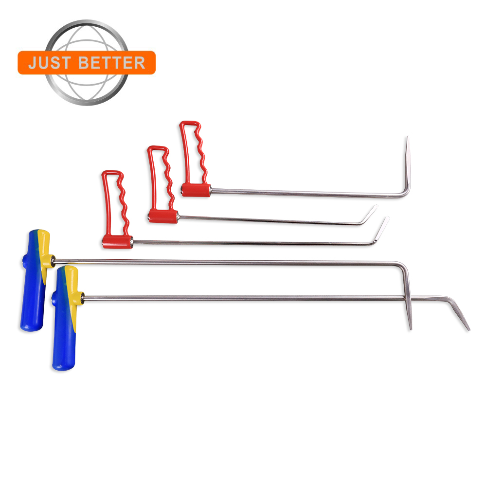 PriceList for Pdr Dent Tool Kit - 5PCS Adjustable Handle Hook Rod Kit /Dent Repair Hook Kit  – Just Better