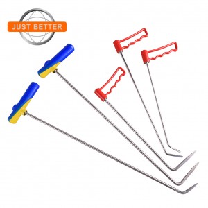 5PCS Adjustable Handle Hook Rod Kit /Dent Repair Hook Kit