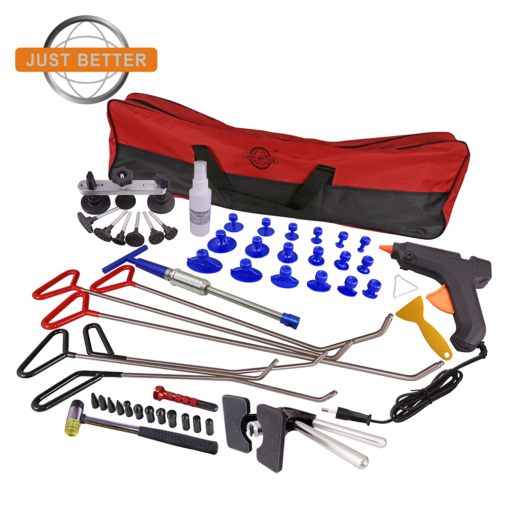 Paintless Repair Puller Tools Kit Removal Body Auto Denting Slide Hammer Kits Lifter Paintless Hail Set Featured Image