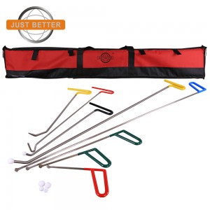 Professional Quality 8pcs Hook Kit Dent Hook Rods Set