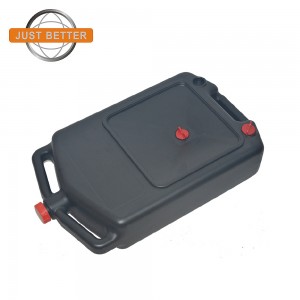 10L Portable Oil Drain Pan & Can