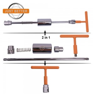 PVC Handle Slide Hammer 2 in 1 T Bar Repair Tools Glue Puller Dent Removel Puller Tool