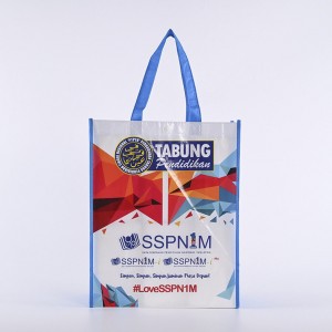 Custom Biodegradable Shopping Reusable Eco Non-woven Tote Bag Without  Lamination