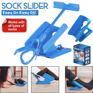 Sock Helper Aid Fácil de poñer e quitar Sock Helper Kit Calcetín Sen dor Sen dobrarse