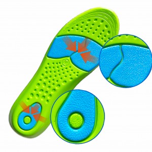 Soft and Comfortable Pu Sports Insole Arch Support Running Shoe Insole