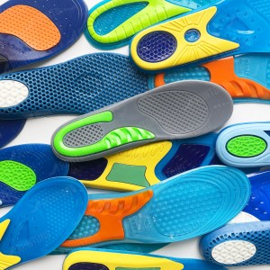 Gel Insoles Shoe Inserts for Arch Support Plantar Fasciitis Massaging Flat Feet Insoles