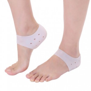 Silikonske čarape za zaštitu pete protiv bolova za suva stopala