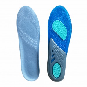 Sports Massaging Silicone Gel Insoles Running Insoles Para sa sapatos