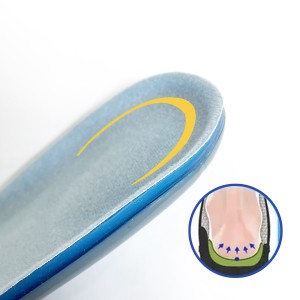 Športové masážne silikónové gélové vložky Bežecké vložky do topánok